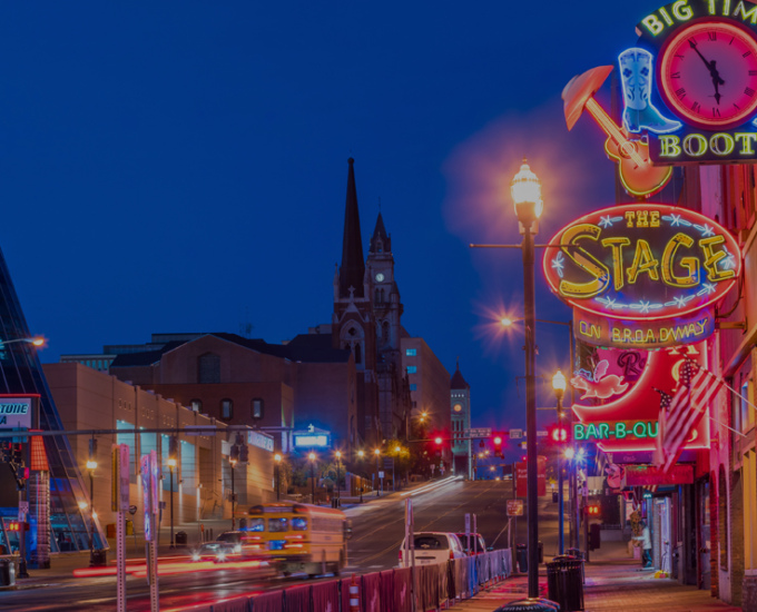 Nashville, TN city scene